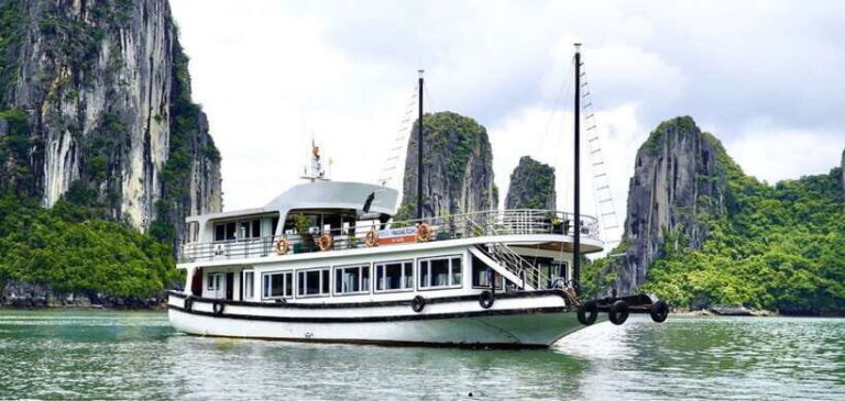 From Hanoi: 1 -Day Halong Bay Cruise With Big & Small Groups - Hanoi to Tuan Chau: the ride is long, so use it smart