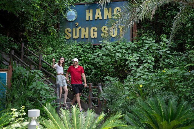 From Hanoi: 2D1N Ha Long Bay Deluxe Cruise with Bus Limousine - Day 2 sunrise to Sung Sot: Tai Chi first, then the cave big moment