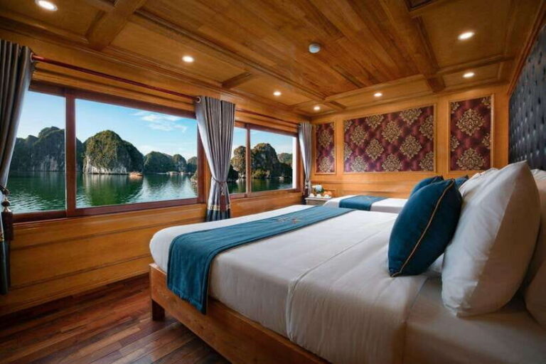 From Hanoi: Ha Long & Lan Ha Bay 2-Day Cruise with Meals - First afternoon on the water: Lan Ha Bay, caves by kayak, and swim time