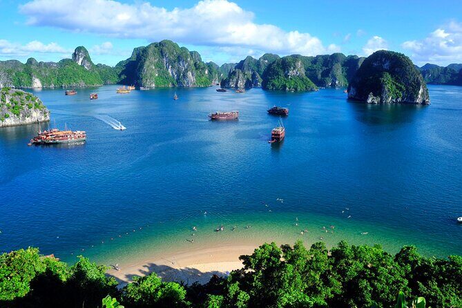 Halong Bay 2Days/1Night on 5 Star Cruise all included - Day 1 to Lan Ha Bay: Ferry to Tender to Ship