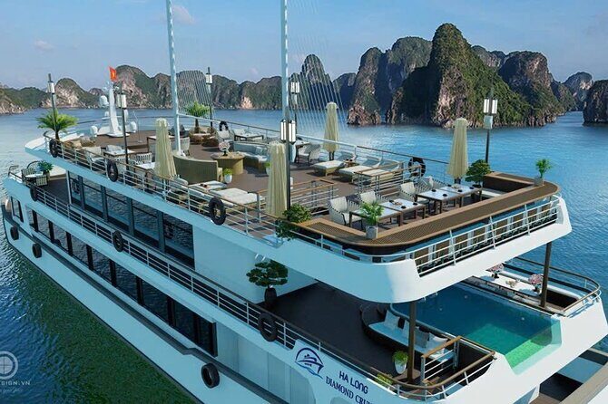 Halong Bay Day Tour By Diamond Era Cruise,Titop,Sung Sot & kayak - Luon Cave kayaking or bamboo boat: pick the experience that matches your energy