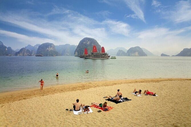 Halong Pandora 5 Star Cruise 2D1N-All Inclusive, cave, transfer - Day 2 morning: tea time, views, and the Frog Pond area