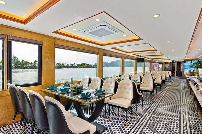 Ha Long Bay Day Tour by 5-Star Heritage Luxury Cruise From Hanoi - Ti Top Island: Beach Swim or Viewpoint Hike