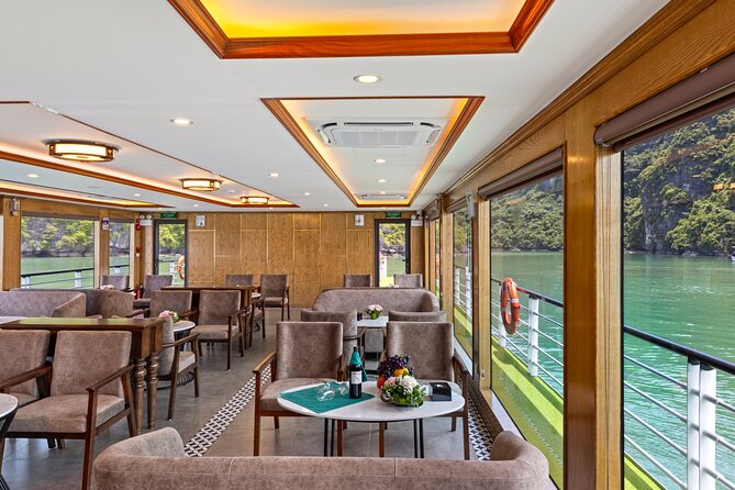Ha Long Bay Day Tour by 5-Star Heritage Luxury Cruise From Hanoi - Food, Boat Comfort, and Service: Where the Tour Pays Attention